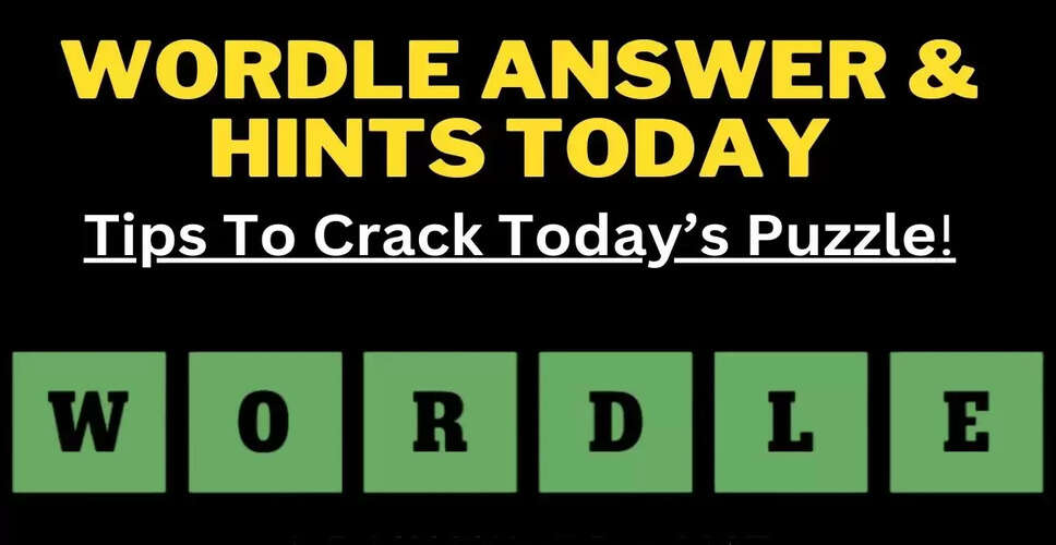 Wordle Puzzle Solutions and Hints for June 12, 2025