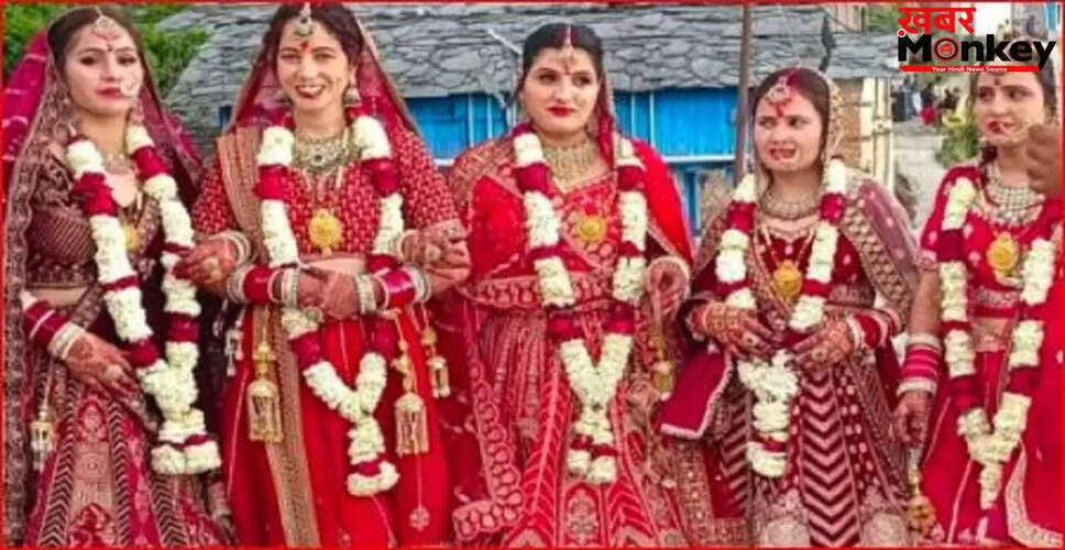 जौनसार में अनोखी सामूहिक विवाह की परंपरा