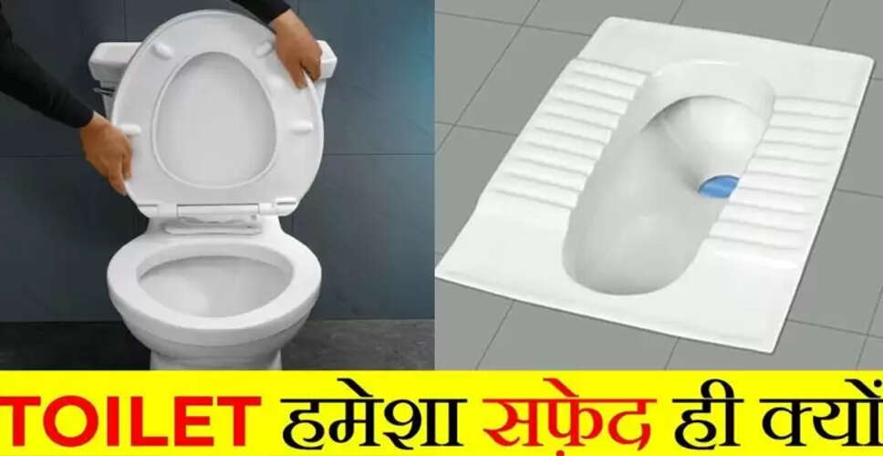 कमोड का सफेद रंग: जानें इसके पीछे की सच्चाई