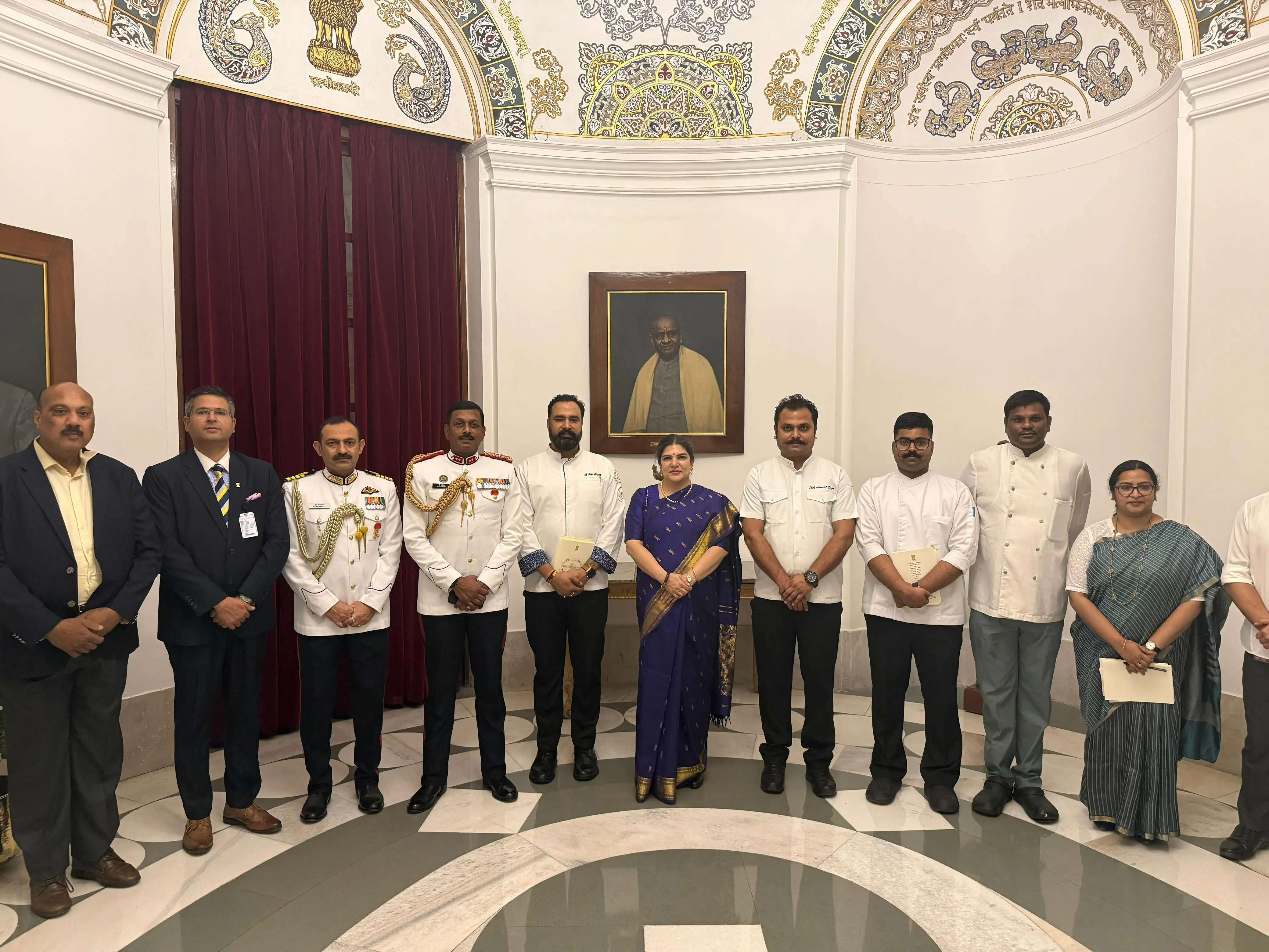 राजस्थान के पारंपरिक व्यंजनों से सजी राष्ट्रपति भवन की विशेष दावत