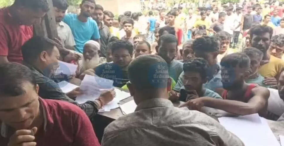 बिस्वनाथ में 433 परिवारों को भूमि खाली करने का नोटिस
