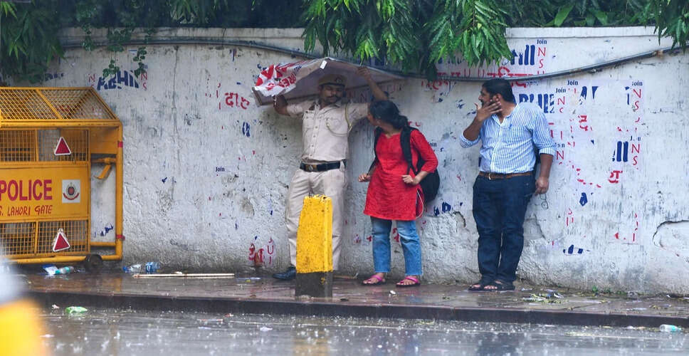 गुजरात और मध्य प्रदेश में मानसून की प्रगति, भारी बारिश की संभावना