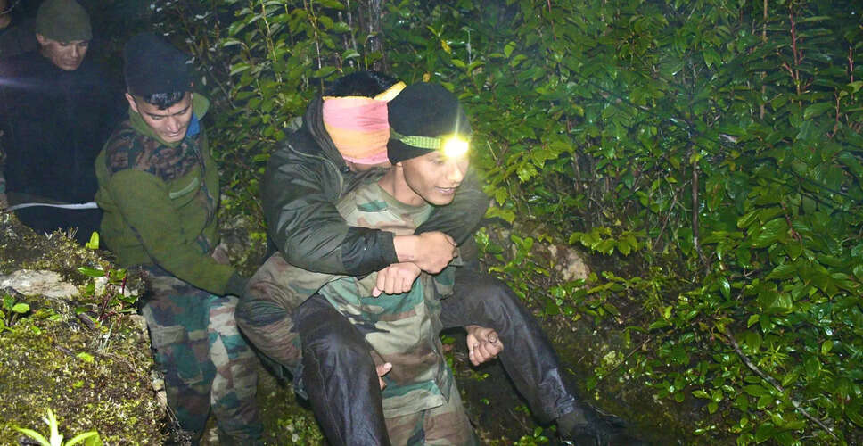 भारतीय सेना ने अरुणाचल प्रदेश में घायल पुलिस कांस्टेबल को बचाया