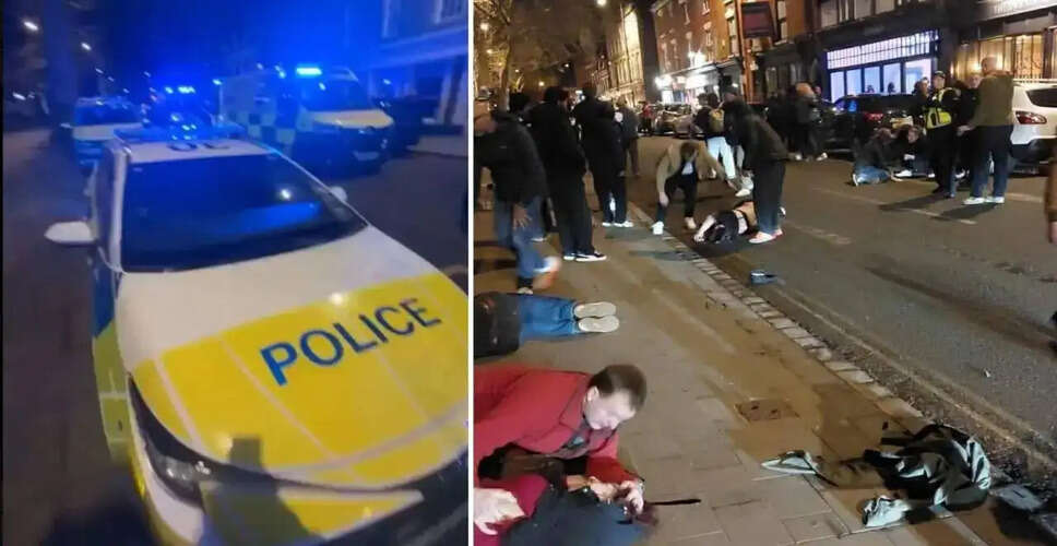 डर्बी शहर में कार से कई pedestrians को टक्कर, एक व्यक्ति गिरफ्तार