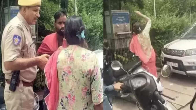 जोधपुर में पति-पत्नी के बीच पार्क में हुआ हंगामा, पुलिस ने किया हस्तक्षेप