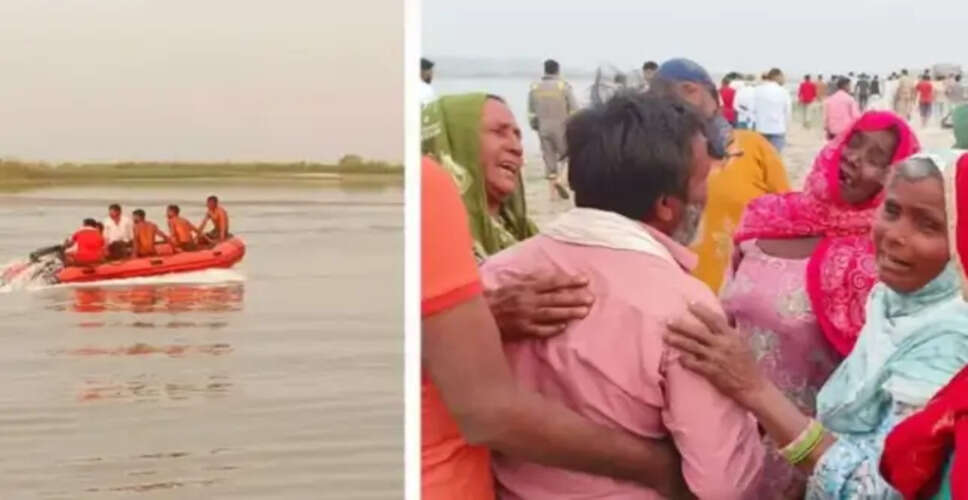 हस्तिनापुर में चार भाइयों की गंगा में डूबने से हुई मौत, गांव में शोक का माहौल