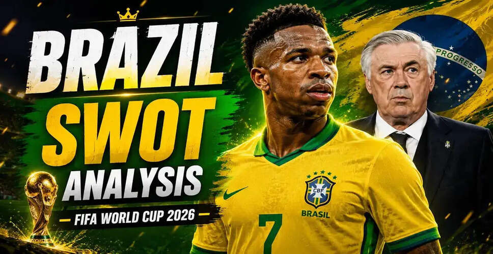 ब्राजील का FIFA विश्व कप 2026 में प्रदर्शन: SWOT विश्लेषण