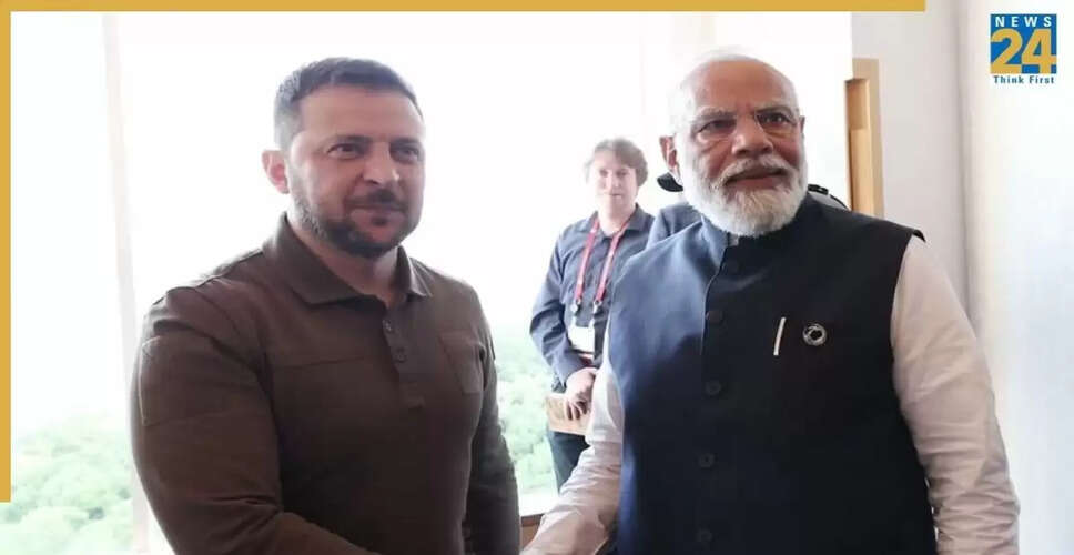 यूक्रेन के राष्ट्रपति ने पीएम मोदी से की बातचीत, शांति प्रयासों पर चर्चा