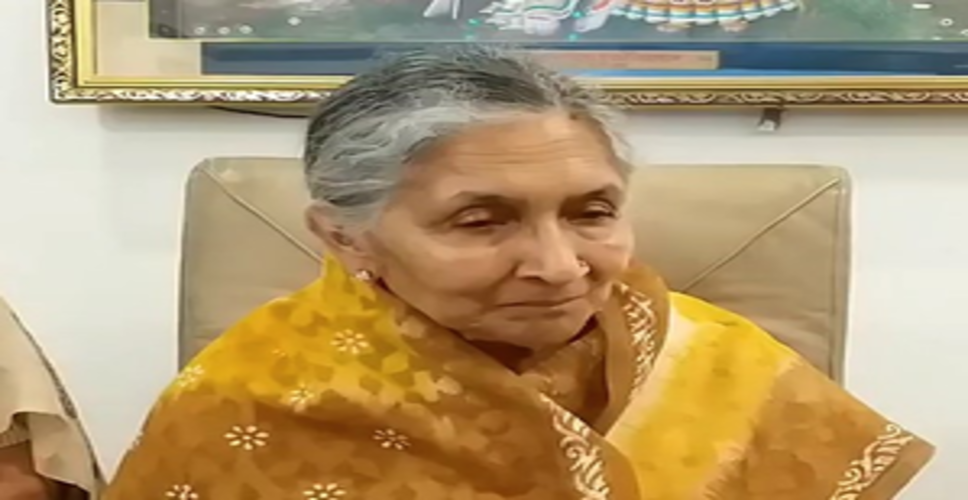 सावित्री जिंदल ने कहा, आखिरी बार लड़ूंगी चुनाव, भाजपा ने हिसार से नहीं दिया टिकट
