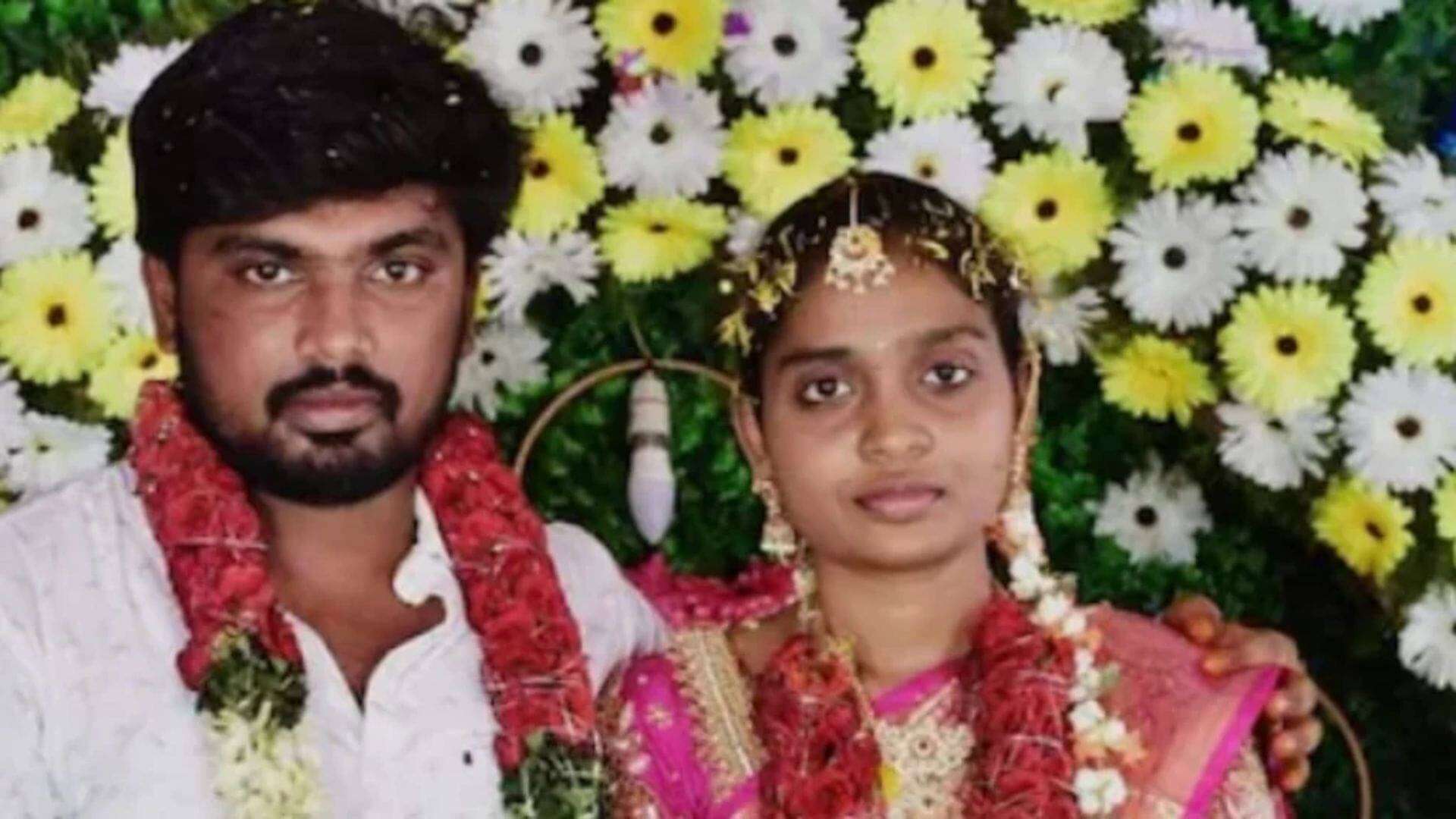 आंध्र प्रदेश में नवविवाहित महिला की आत्महत्या: पति पर गंभीर आरोप
