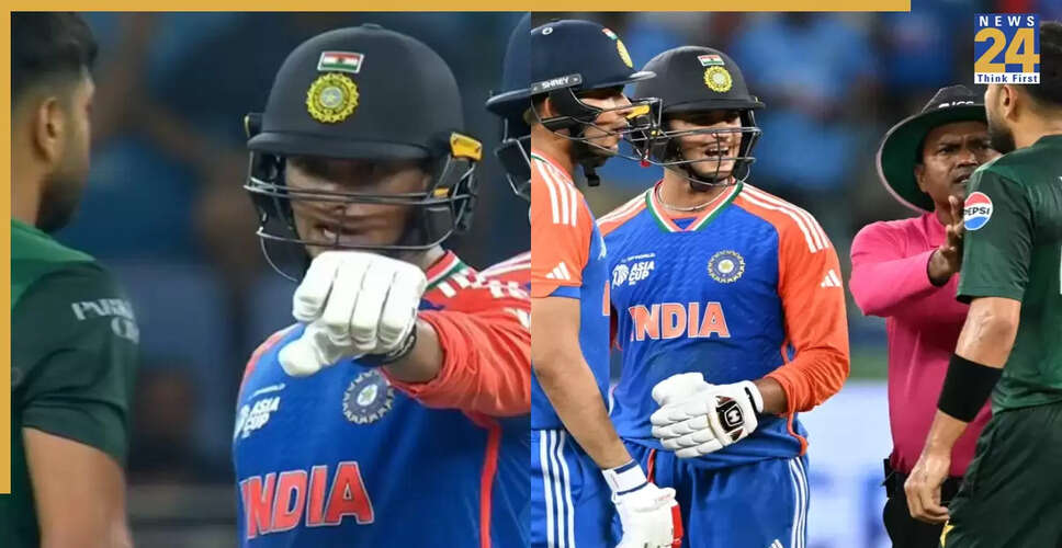 अभिषेक शर्मा ने पाकिस्तान को हराया, हारिस रऊफ के साथ हुई गर्मागर्मी
