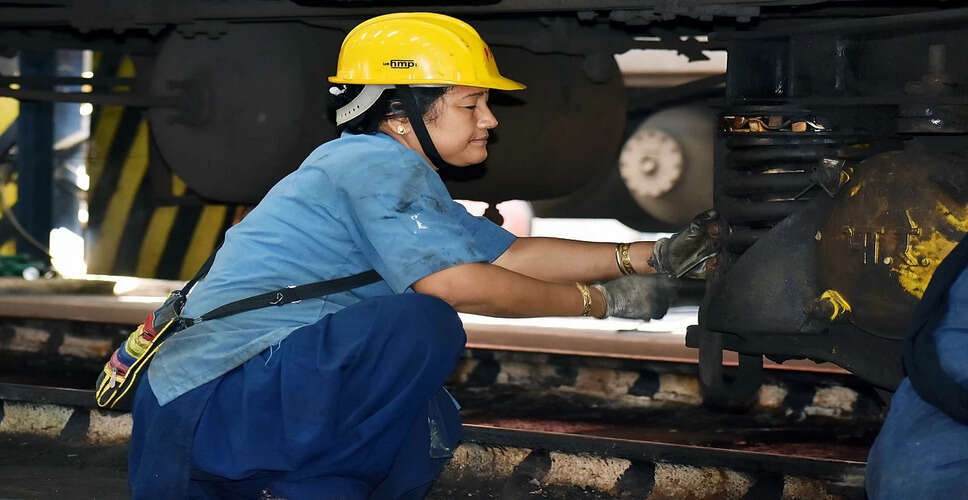 रेलवे कर्मचारियों के लिए 1,866 करोड़ रुपये का बोनस मंजूर