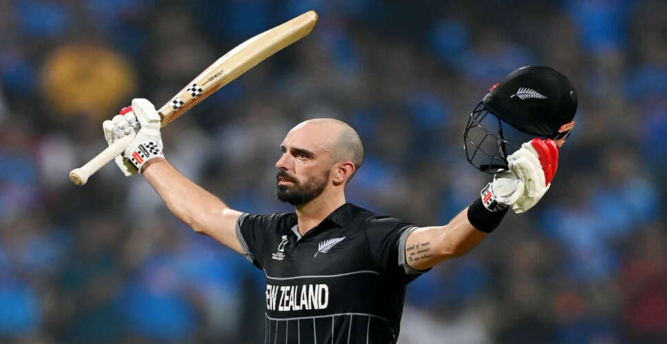 रोहित शर्मा ने आईसीसी वनडे रैंकिंग में शीर्ष स्थान खोया, डेरिल मिशेल बने नए नंबर एक