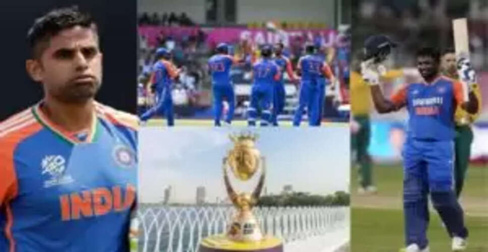 एशिया कप 2025 के लिए टीम इंडिया की संभावित 15 सदस्यीय टीम का चयन