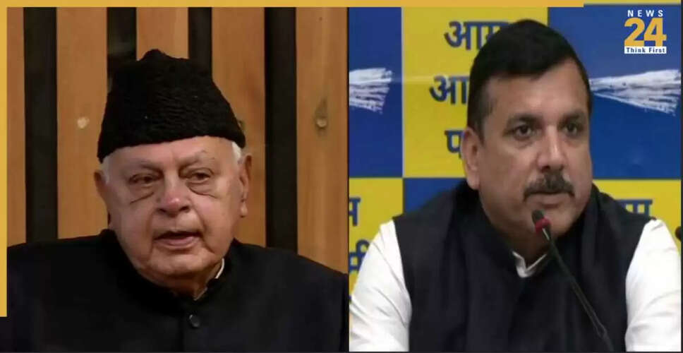 फारूक अब्दुल्ला और संजय सिंह ने पुलिस कार्रवाई की निंदा की