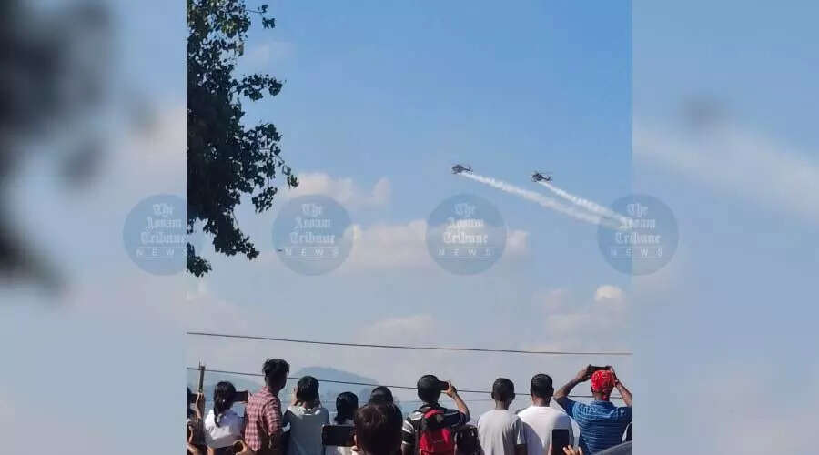 गुवाहाटी में भारतीय वायु सेना दिवस पर भव्य एयर शो का आयोजन