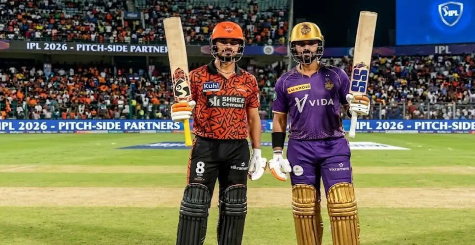 IPL 2026: KKR और SRH के बीच पहले जीत की तलाश