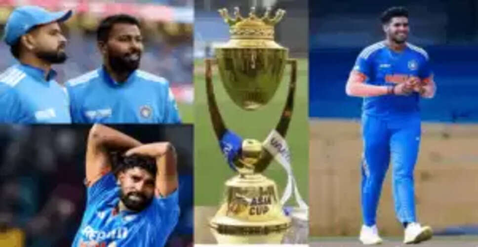 एशिया कप 2025 के लिए टीम इंडिया की नई घोषणा