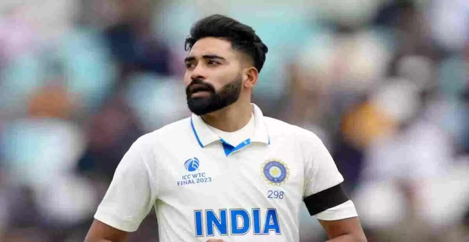 मोहम्‍मद सिराज पर लगा जुर्माना, मैच फीस का 15% कटेगा