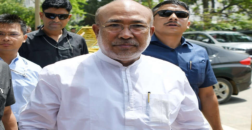 मणिपुर में नई सरकार के गठन की उम्मीद, पूर्व मुख्यमंत्री एन बीरेन सिंह का बयान