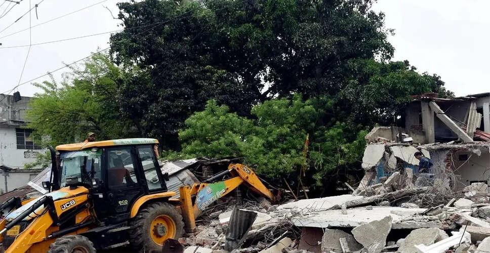 छत्रपति संभाजीनगर में एआईएमआईएम पार्षद के अवैध निर्माण पर कार्रवाई