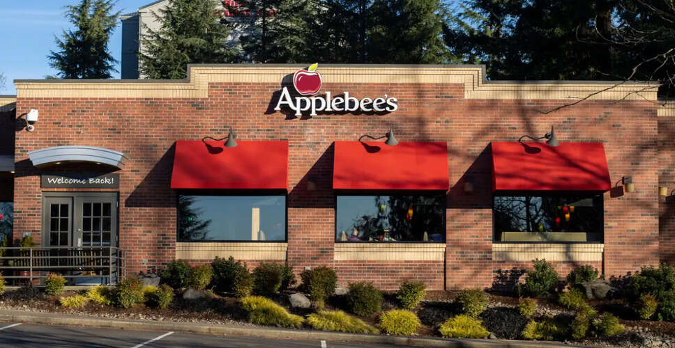 Applebee&rsquo;s का पुनर्गठन: 2025 में कई रेस्तरां बंद होंगे