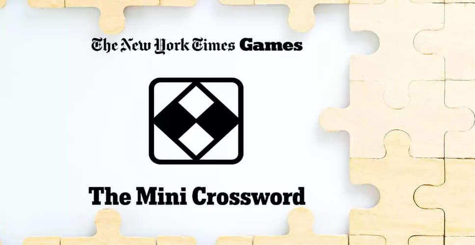 NYT Mini Crossword Solutions for June 2, 2025: Test Your Skills!