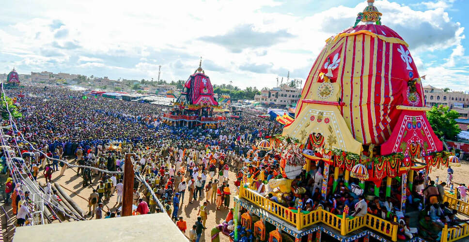 पुरी में जगन्नाथ रथ यात्रा: सुरक्षा और सुविधा के लिए नई तकनीकों का उपयोग