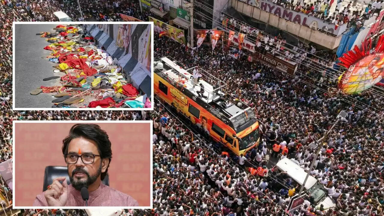 अनुराग ठाकुर ने सीएम स्टालिन को लिखा पत्र, करूर भगदड़ पर उठाए सवाल