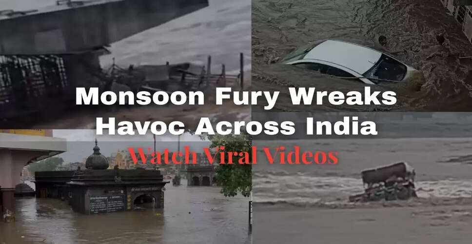 Monsoon Devastation: Floods Hit Jharkhand, Maharashtra, and Rajasthan