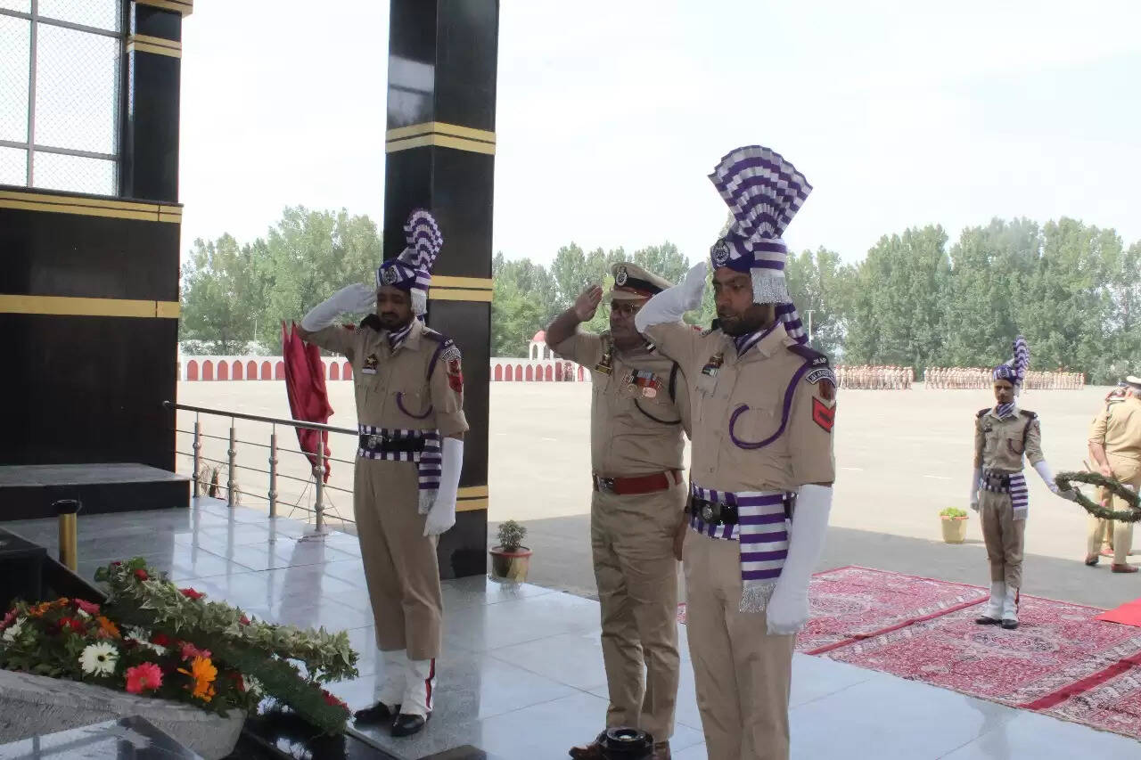 ADGP Armed Reviews Facilities at Zewan Police Complex