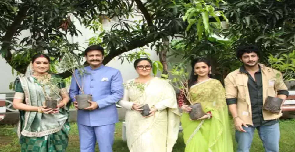 'रिश्तों से बंधी गौरी' के कलाकारों ने विश्व पर्यावरण दिवस पर किया पौधारोपण