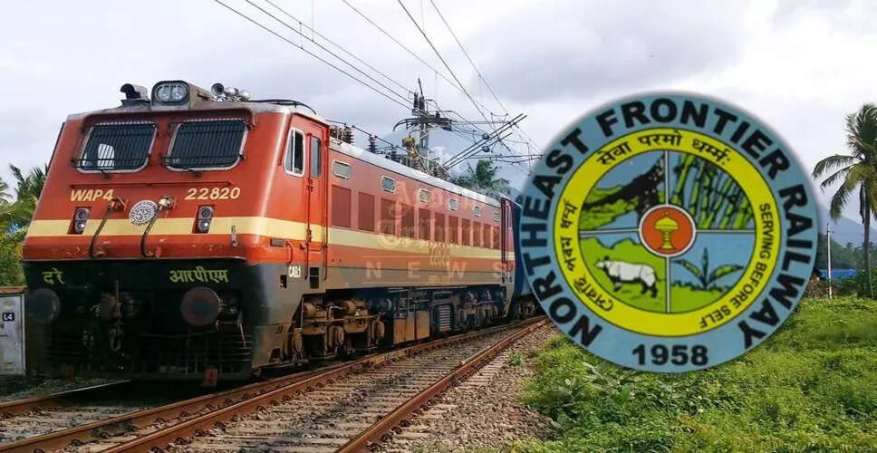 पूर्वोत्तर रेलवे ने मानसून के दौरान सुरक्षित ट्रेन संचालन के लिए उठाए कदम