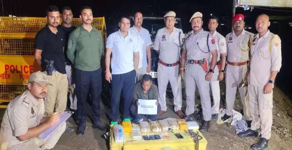 काछार पुलिस ने 60,000 संदिग्ध याबा टैबलेट्स जब्त किए