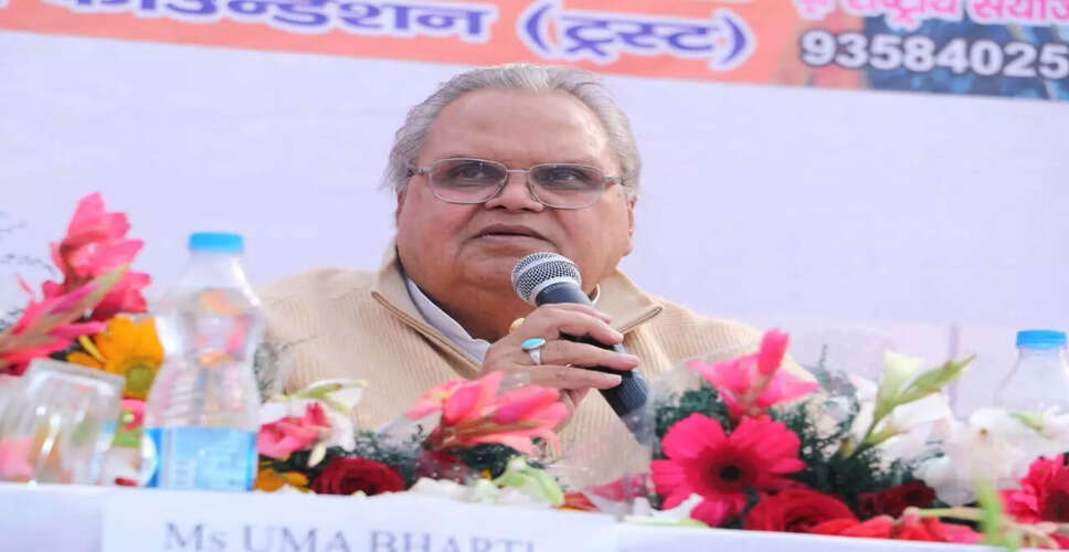 पूर्व मेघालय के राज्यपाल सत्यपाल मलिक का निधन