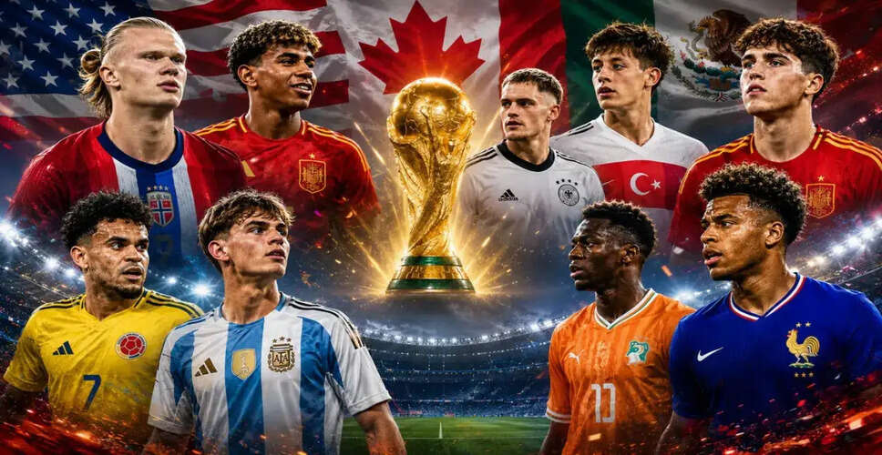 FIFA विश्व कप 2026: नए सितारों की पहली झलक