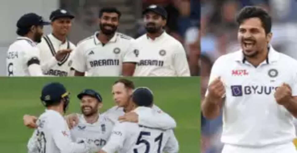 शार्दूल ठाकुर बने नए रेड बॉल कप्तान, ओवल टेस्ट के बीच BCCI का बड़ा फैसला