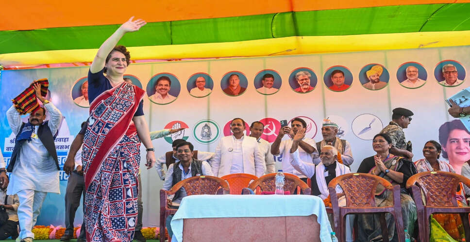 प्रियंका गांधी का बिहार चुनाव में वोटों की हेराफेरी का आरोप