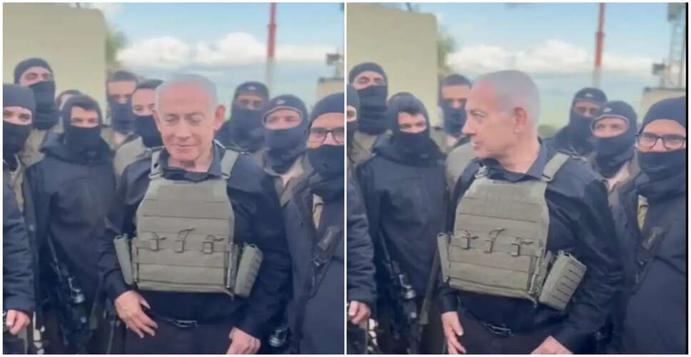 इजरायली प्रधानमंत्री ने लेबनान में सैनिकों के साथ की मुलाकात