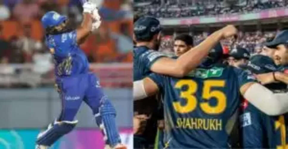 रोहित शर्मा ने IPL 2025 में गुजरात टाइटंस के खिलाफ तिहरा शतक बनाया