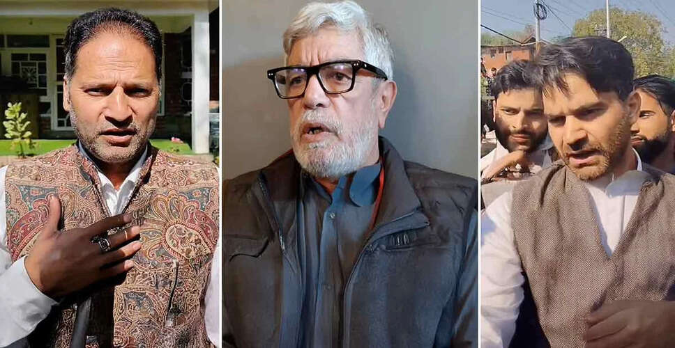 बडगाम उपचुनाव: शिया समुदाय के तीन प्रमुख उम्मीदवारों के बीच मुकाबला