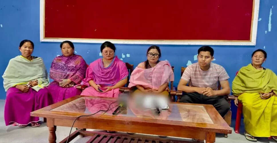 इम्फाल में विस्थापितों की स्थिति पर बढ़ी चिंता