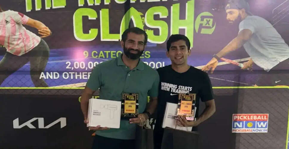 रोहन भटनागर और शिवेन भाटिया ने Split Age Doubles में जीती चैंपियनशिप