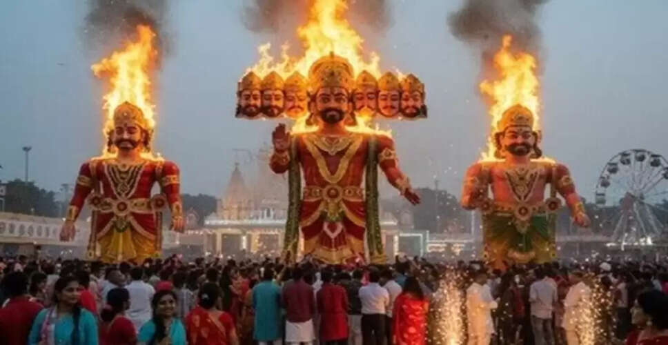 दिल्ली में दशहरा उत्सव: रावण दहन के प्रमुख स्थल