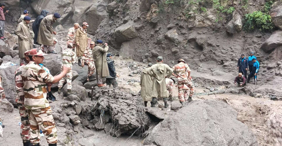 हिमाचल प्रदेश में आईटीबीपी ने 413 तीर्थयात्रियों को बचाया
