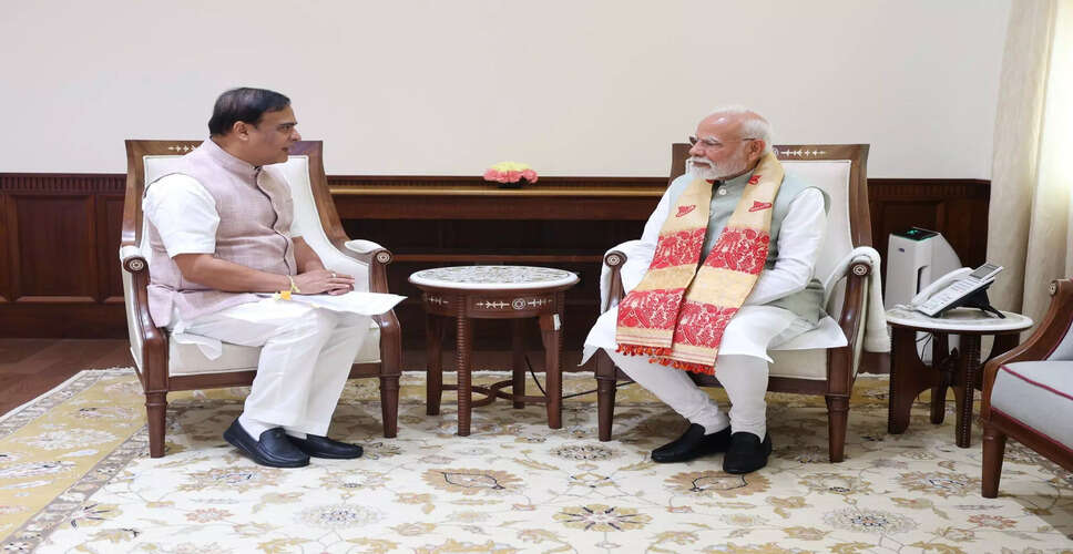 मुख्यमंत्री हिमंत बिस्वा सरमा की नई दिल्ली यात्रा में महत्वपूर्ण बैठकें