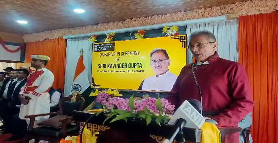 कवींद्र गुप्ता ने लद्दाख के नए उपराज्यपाल के रूप में ली शपथ, सामने हैं कई चुनौतियाँ
