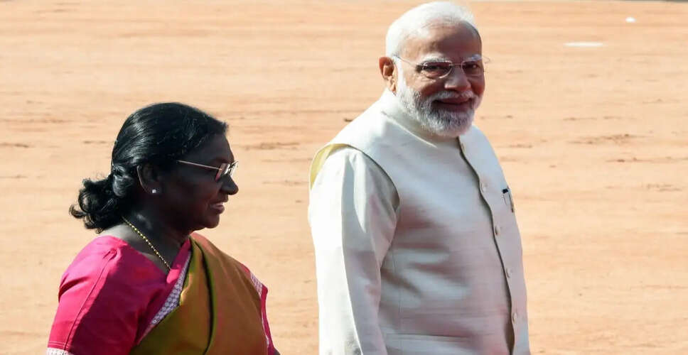 राष्ट्रपति मुर्मू ने मोदी को दी बधाई, ऐतिहासिक उपलब्धि पर जताया गर्व