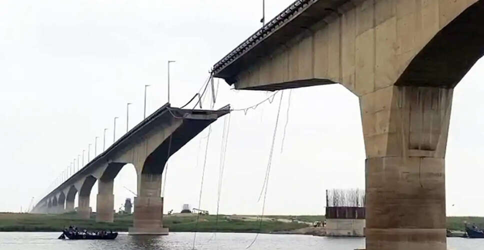भागलपुर में विक्रमशिला सेतु की मरम्मत का कार्य तेजी से जारी