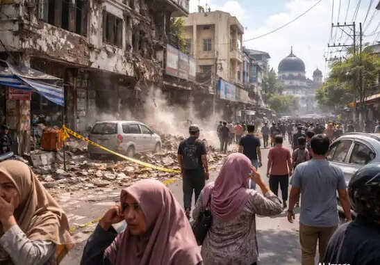 इंडोनेशिया में 7.4 तीव्रता का भूकंप, सुनामी की चेतावनी